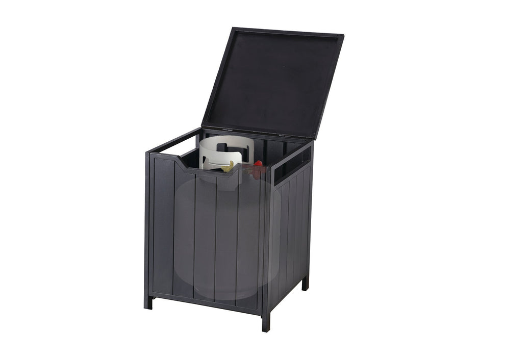 MR. BAR-B-Q BLACK STEEL TANK COVER