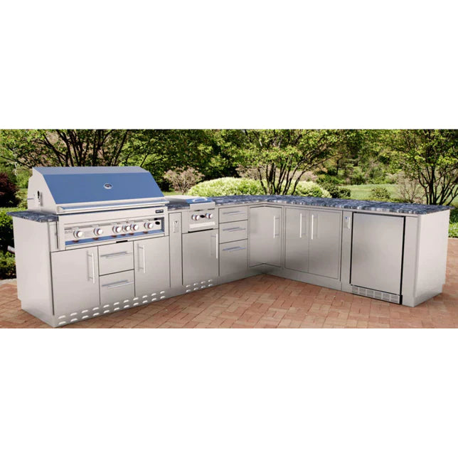 SUNSTONE  18" Trash Drawer Cabinet with Two Top Loading Bins