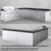 SUNSTONE 90 Degree 31"x 31"Back Panel Corner Cabinet