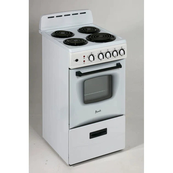 Avanti Products 20" 2.1 Cubic Feet Smart Electric Freestanding Range