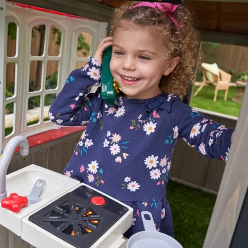 Greystone Cottage Wooden Outdoor Playhouse