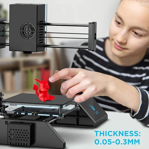 LABISTS Simple 3D Printer, Desktop 3D Printers,Printing Size 120x120x115mm, Fast Heating & Low Noise (Part number: LABISTS-SX1)