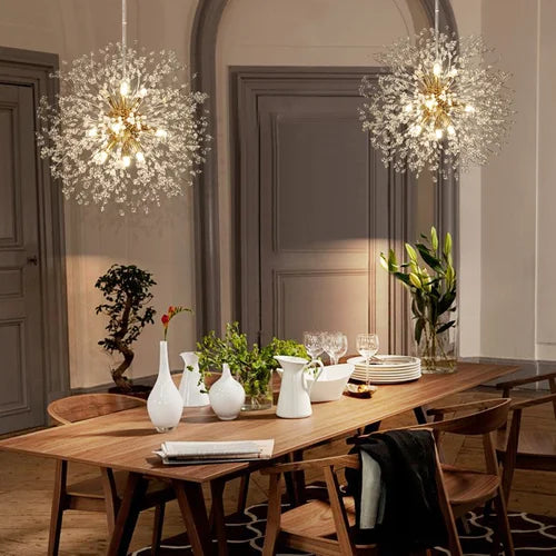 Gold Lakeyah Dimmable Sputnik Sphere Chandelier