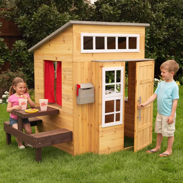 Modern 70.9''x 48.9'' Outdoor Playhouse