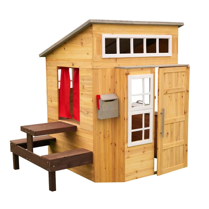 Modern 70.9''x 48.9'' Outdoor Playhouse